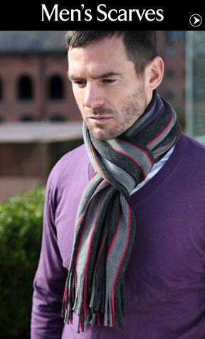 Mens Scarves >