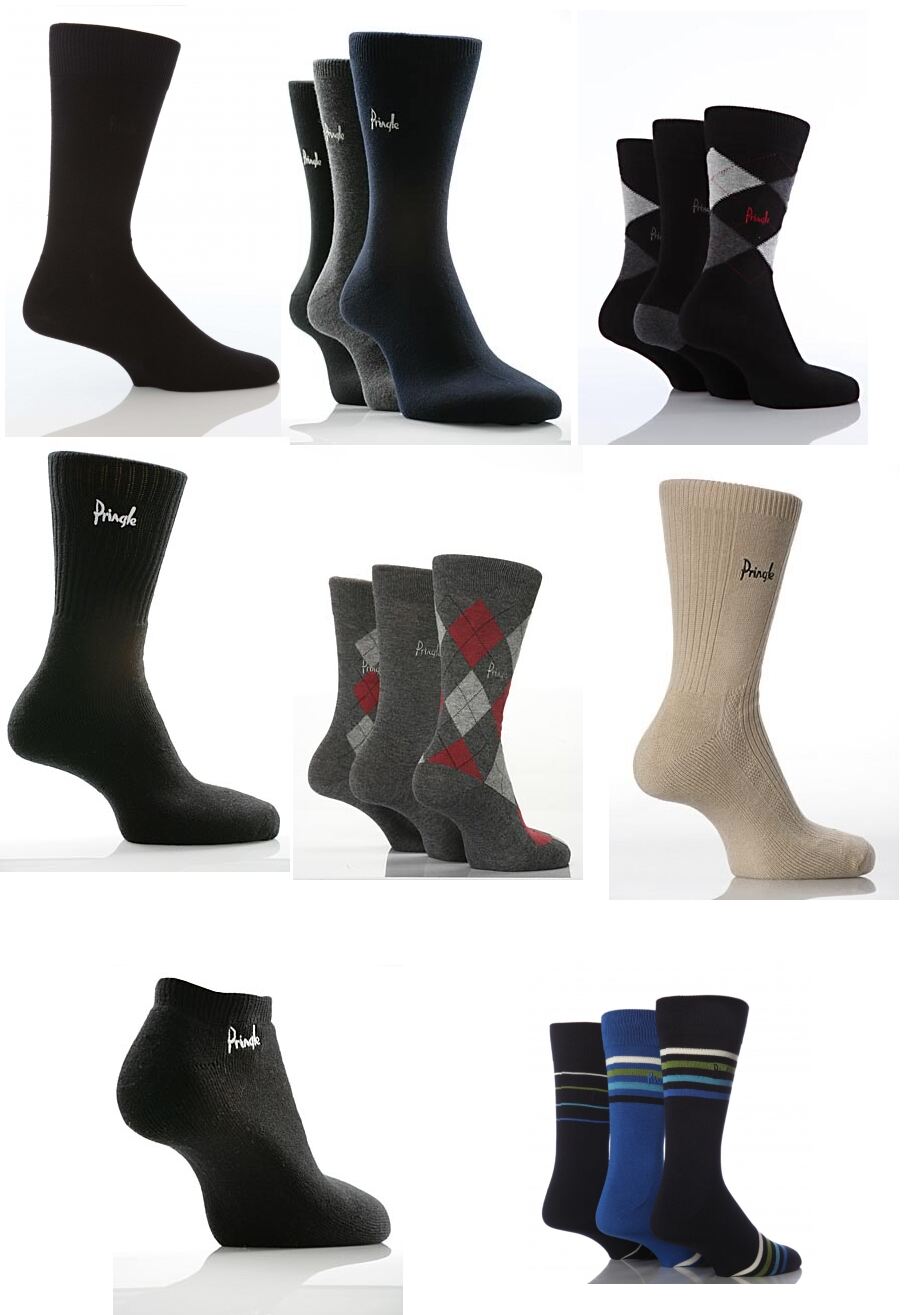 Mens Pringle Sock Drawer Filler - 23 Pairs Save 20%