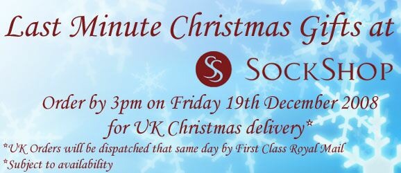 Last Minute Christmas Gifts at SockShop.co.uk- Gift Boxes, Christmas Socks, Slipper Socks, Novelty Socks, Personalised Socks