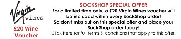 Virgin Wines Offer at SockShop.co.uk- For a Limited Time Only - Please Click Here for Full Terms & Conditions that Apply to this Offer