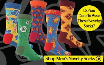Click Here To View Men's Novelty Socks at SockShop