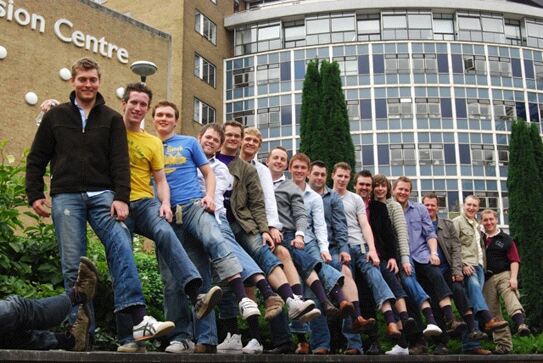 Only Men Aloud! wearing SockShop Colour Burst Mens Socks in Purple available at SockShop.co.uk Only Men Aloud! wearing SockShop Colour Burst Mens Socks in Purple available at SockShop.co.uk