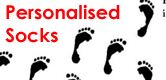 Mens Personalised Socks at SockShop.co.uk- Name Socks, Initial Socks, Celebration Socks, Lucky Socks