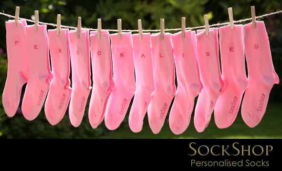 Click Here To View Our Personalised Socks at SockShop.co.uk