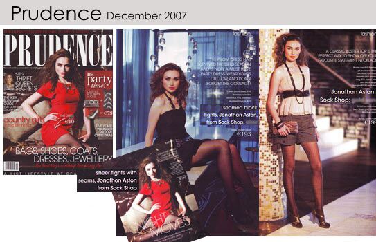 Prudence Magazine December 2007 - Jonathan Aston Tights from SockShop.co.uk Prudence Magazine December 2007 - Jonathan Aston Tights from SockShop.co.uk