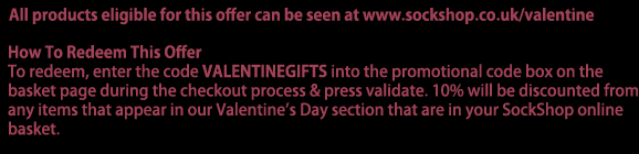 Valentine's Day Gifts For Him and Her at SockShop