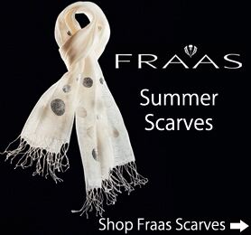 CLICK HERE - Fraas Summer Scarves at SockShop