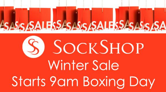 SockShop Winter Sale Starts 9am Boxing Day at SockShop.co.uk