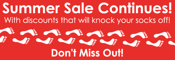 The SockShop Summer Sale Continues at www.sockshop.co.uk - Treat Your Feet to a Bargain