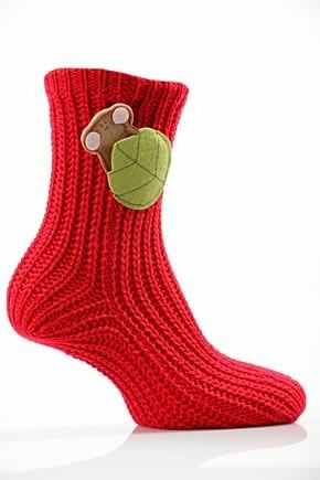 Kids 1 Pair SockShop Chunky Knit Socks With Monkey  50 OFF