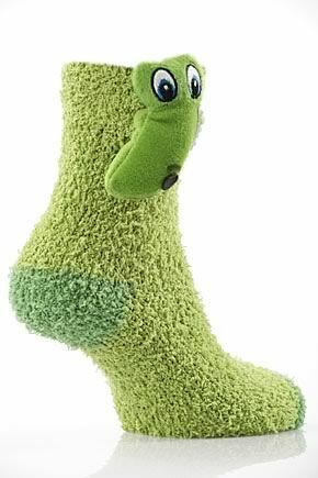 Kids 1 Pair SockShop Chamois Crocodile Soft Socks  50 OFF