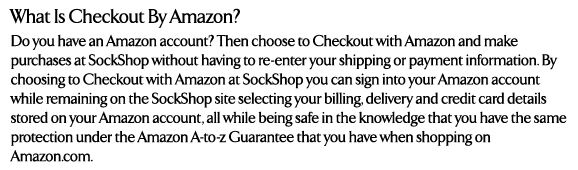 What is Checkout By Amazon?
