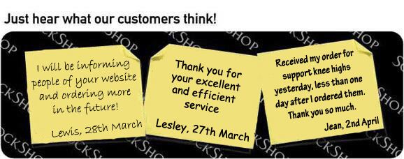 What our customers think at SockShop.co.uk - 11th April 2011