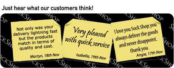 What our customers think at SockShop.co.uk - 22nd November 2010