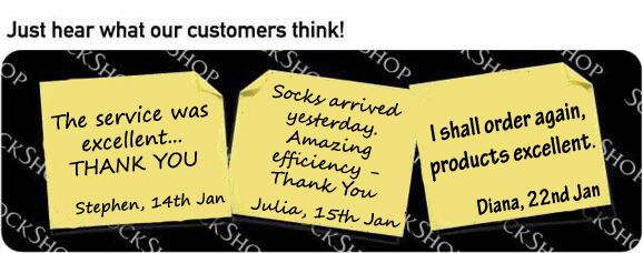 What our customers think at SockShop.co.uk - 24th January 2011