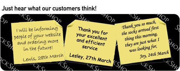 What our customers think at SockShop.co.uk - 4th April 2011