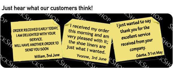 What our customers think at SockShop.co.uk - 6th June 2011