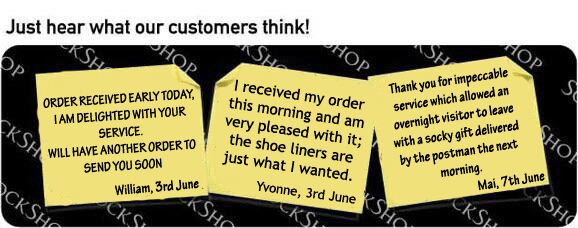 What our customers think at SockShop.co.uk - 13th June 2011