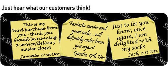 What our customers think at SockShop.co.uk - 23rd December 2010
