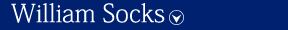 William Socks | Mens SockShop Individual Black Names Embroidered Socks at SockShop
