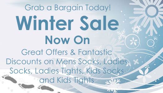The SockShop Winter Sale at SockShop.co.uk- Grab Yourself a Bargain Today! With Great Offers & Fantastic Discounts on Ladies Socks, Ladies Tights, Mens Socks, Kids Socks & Kids Tights