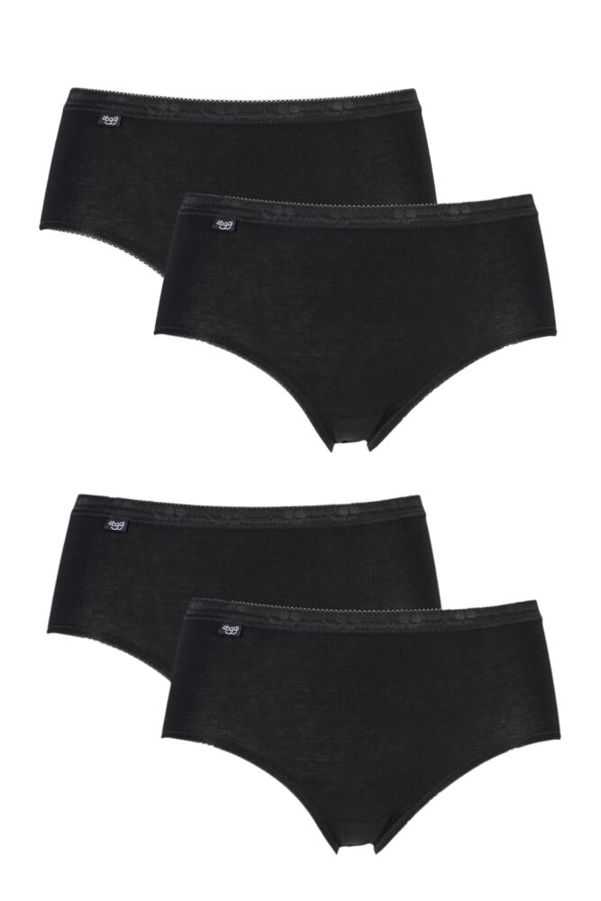 Ladies Sloggi Basic Midi Briefs from SockShop