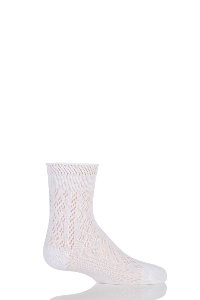  Falke Pelerine Lace Cotton Socks