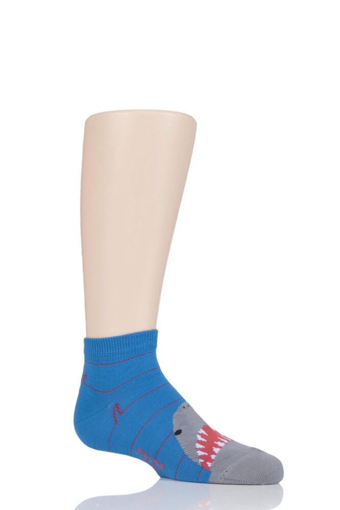 BOYS 1 PAIR FALKE SHARKS COTTON SOCKS