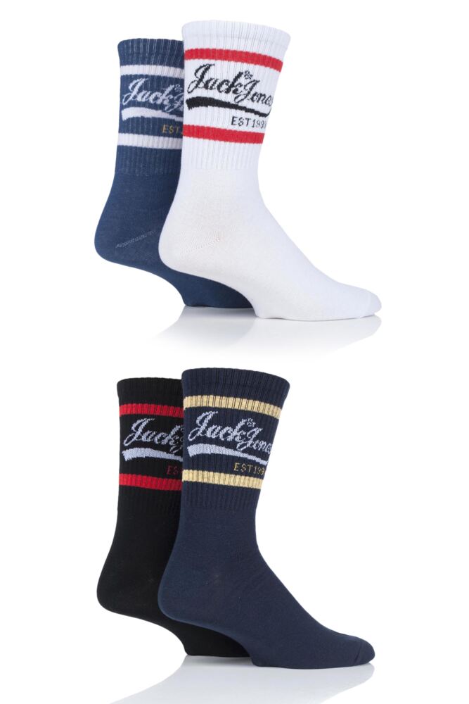 JACK & JONES LOGO TENNIS SOCKS