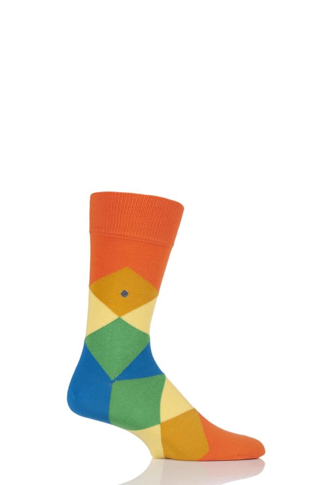 Burlington Clyde Cotton All Over Blend Argyle Socks