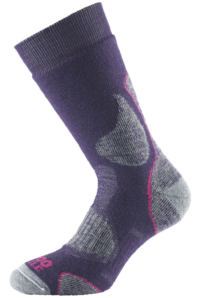 Ladies 1 Pair 1000 Mile 3 Seasons Merino Wool Walking Socks