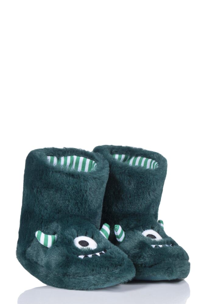 TOTES MONSTER SLIPPERS