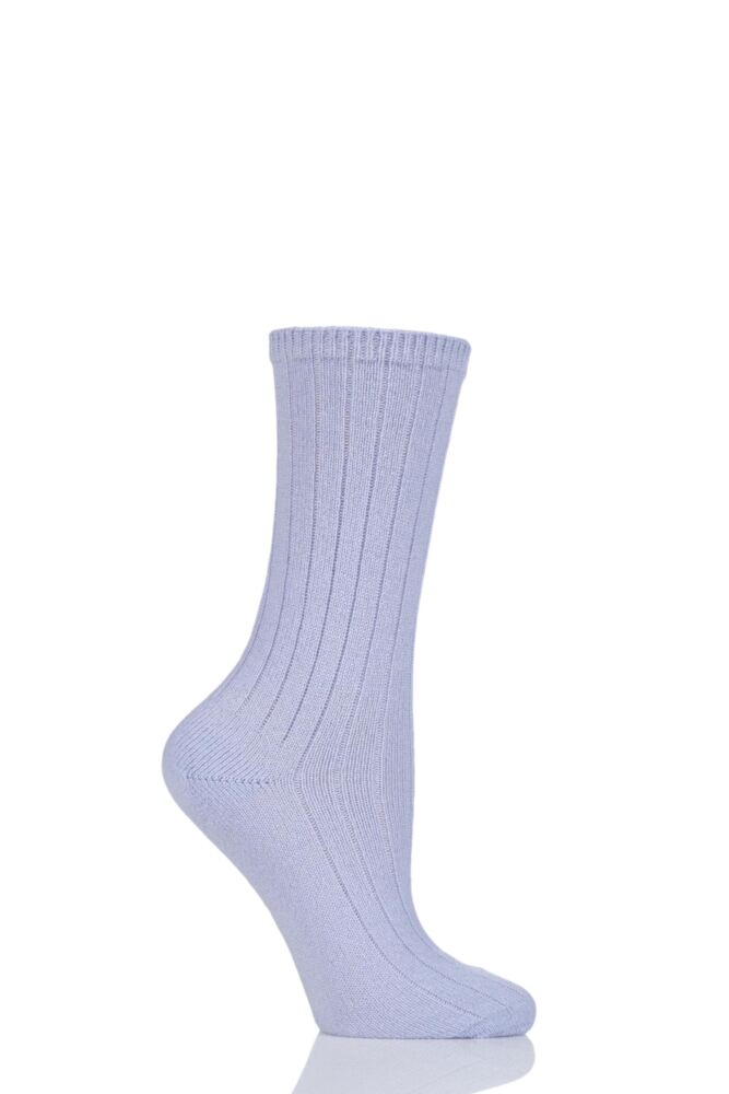 SOCKSHOP OF LONDON 100% CASHMERE BED SOCKS WITH SMOOTH TOE SEAMS