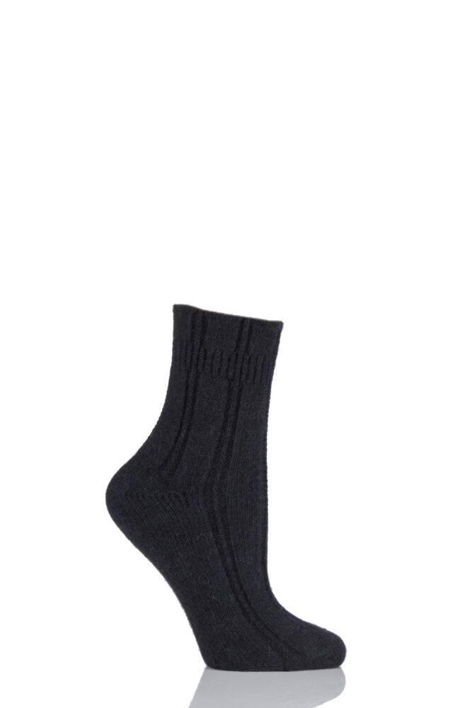 Ladies Falke Angora Bedsock from SockShop