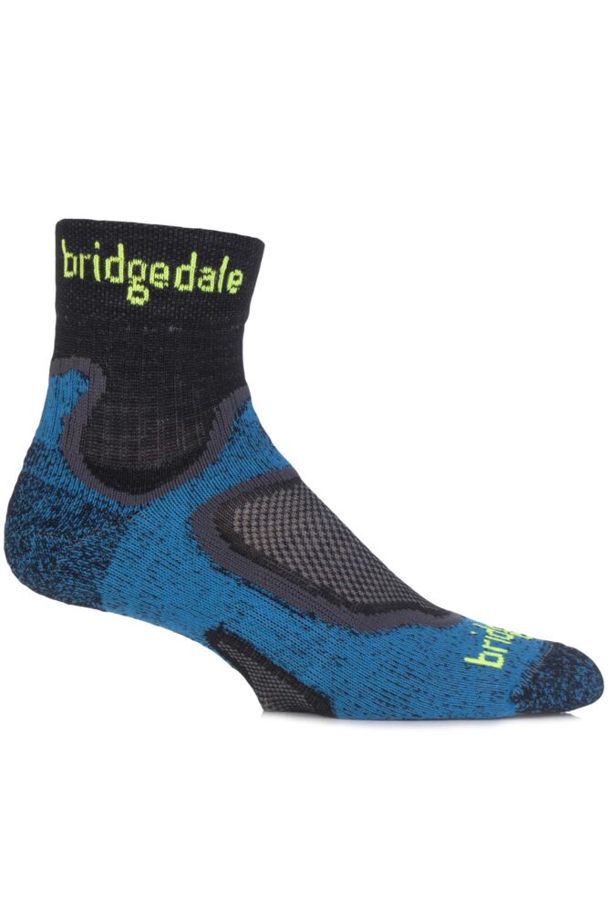 Mens 1 Pair Bridgedale Speed Trail Merino Wool Running Socks