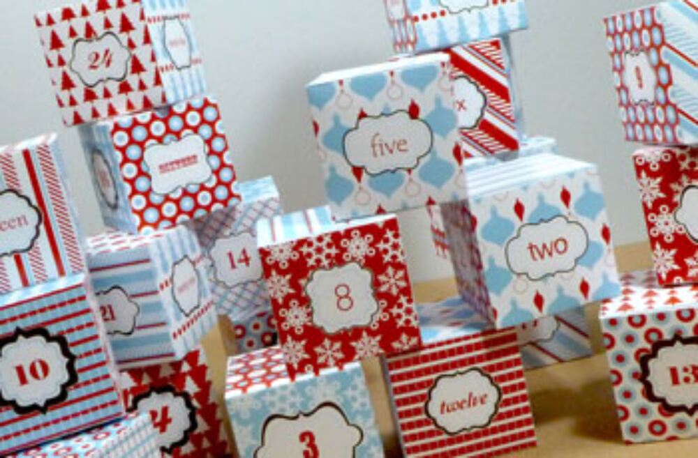 Alternative Advent calendar ideas