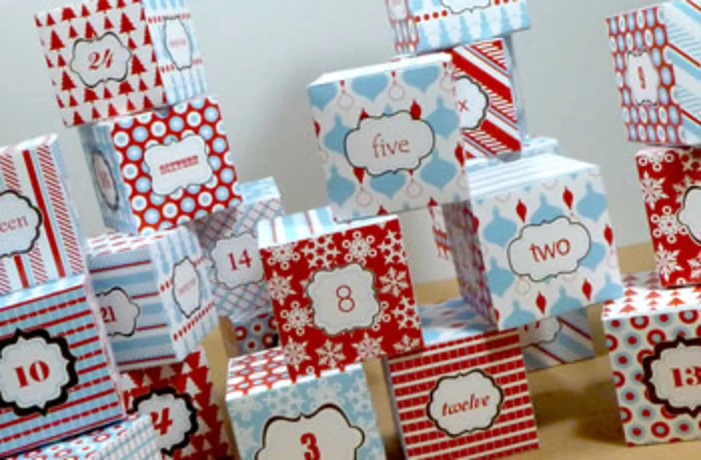 Alternative Advent calendar ideas