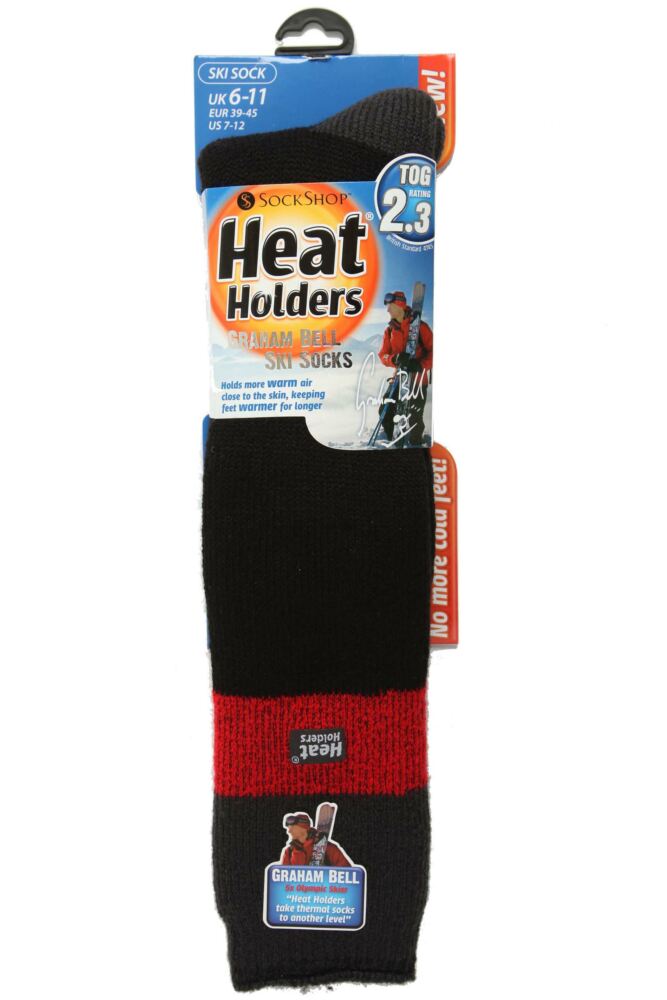 Mens Heat Holders Thermal Ski Socks