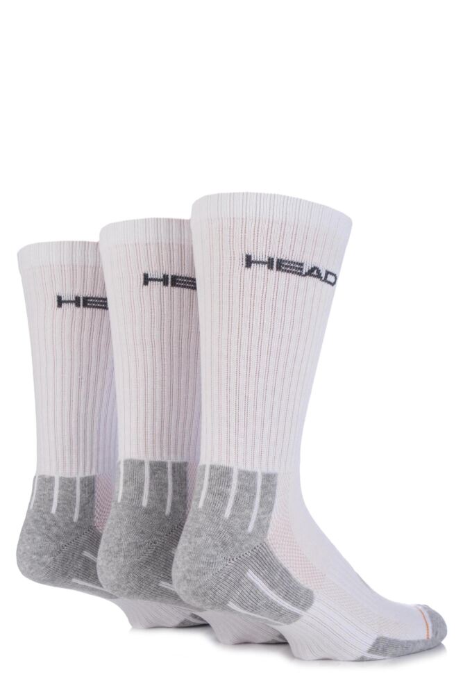 Head Performance Sport Crew Socks In White