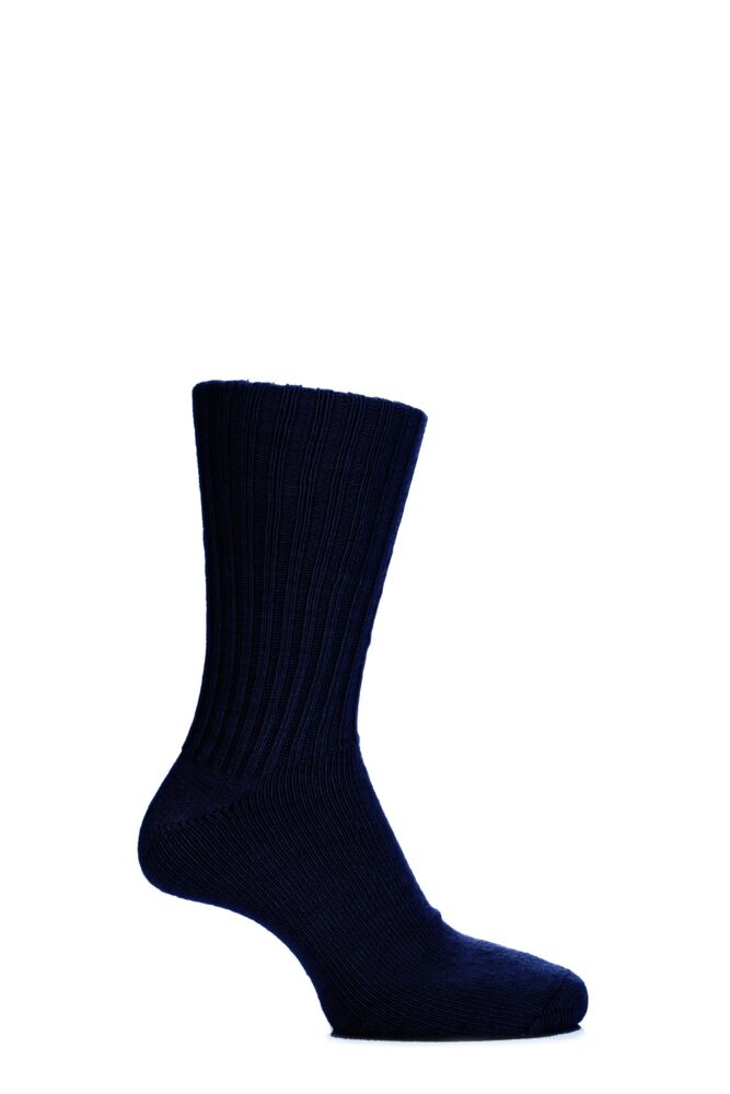 SockShop of London Alpaca Comfort Cuff Ribbed True Socks