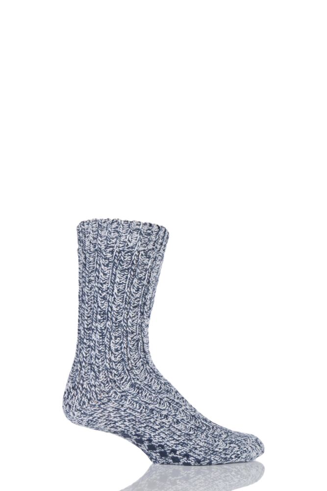 SockShop Chunky Marl Slipper Socks