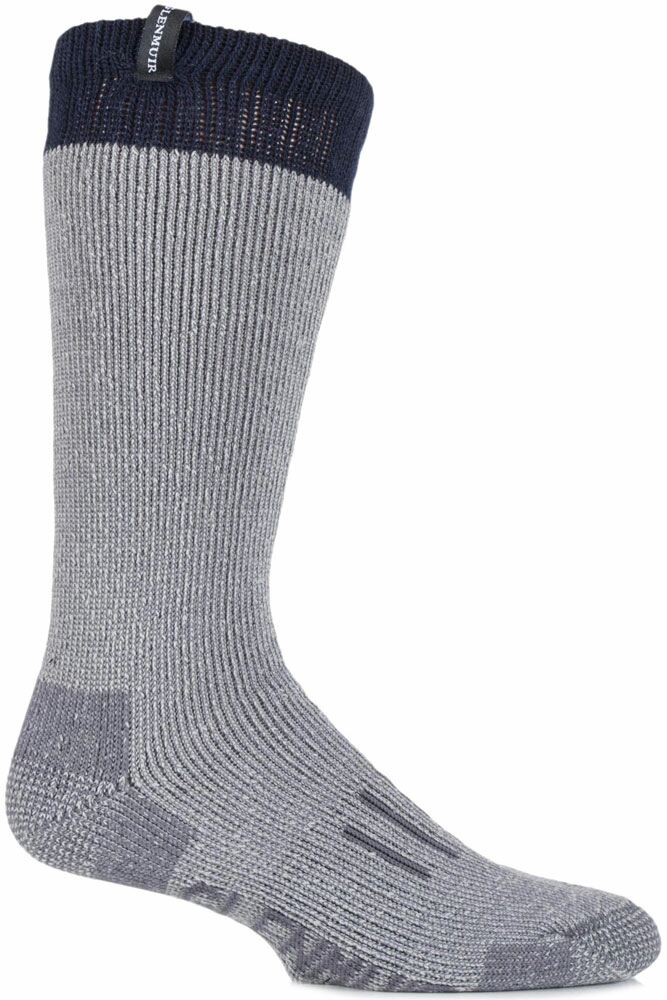 Mens Glenmuir Merino Wool Blend Heavy Duty Cushioned Boot Socks from