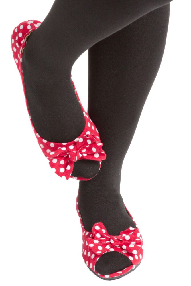 Rollasole Deluxe Range Dotty For You Red Polka Dot Shoes