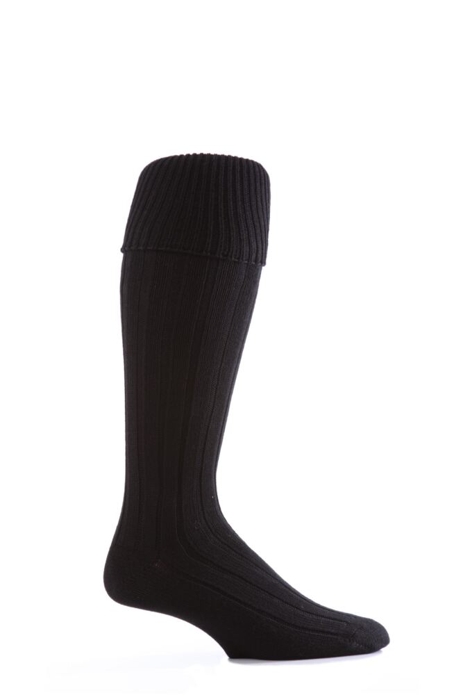 Glenmuir Birkdale Golf Wool Knee High Socks with Turn Over Cuff