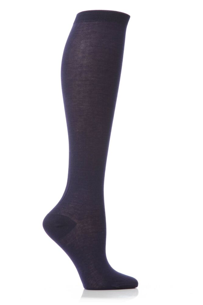 Elle Pearl Cotton Knee Highs