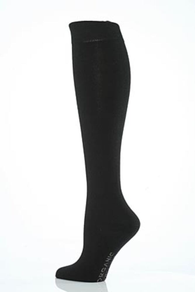 Ladies Elle Organic Cotton Knee High Socks from
