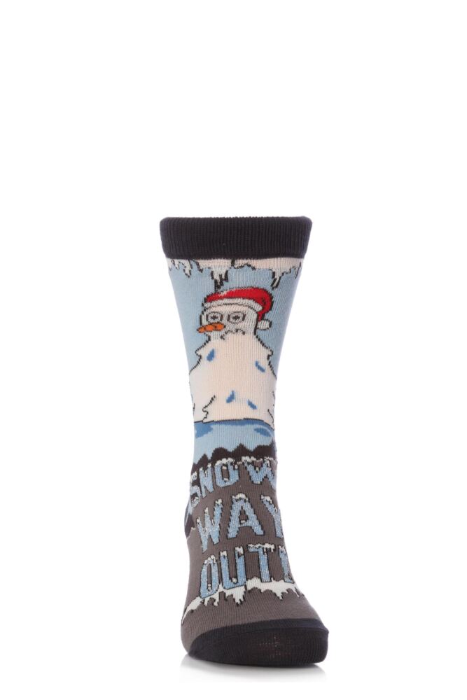 Kids Dare To Wear Christmas Socks Snow Way Out