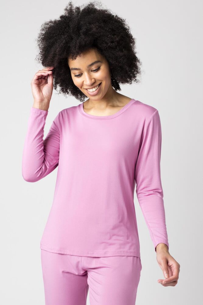 Pink Long Sleeved Top