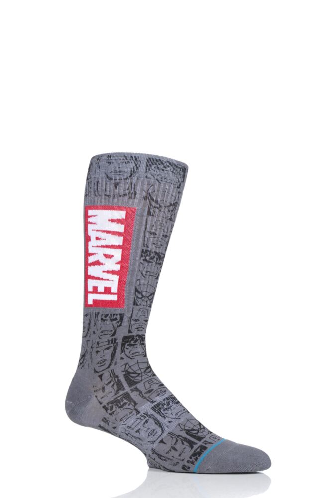 MENS 1 PAIR STANCE MARVEL ICONS COTTON SOCKS