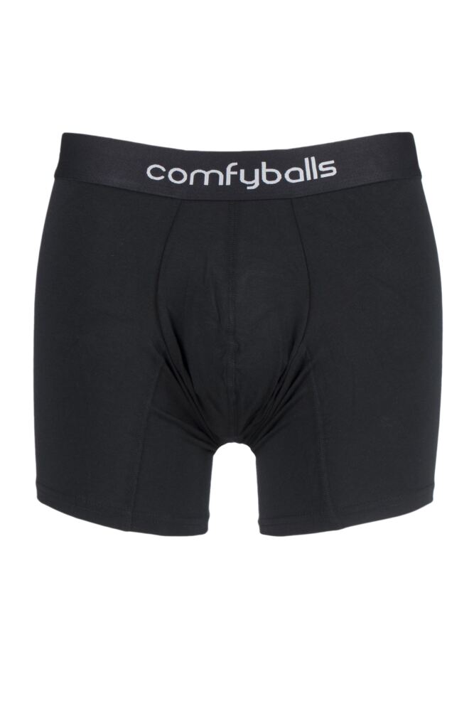 MENS 1 PAIR COMFYBALLS WOOD MODAL BOXER SHORTS